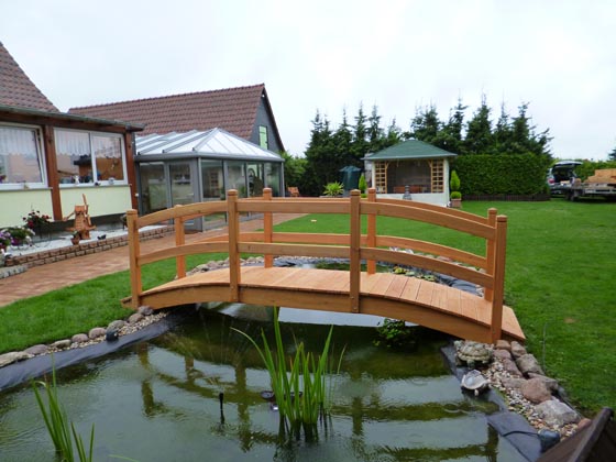 Teichbrücke 4,50m